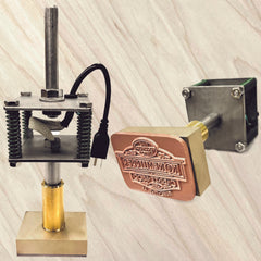 Industrial Drill Press Branding Iron