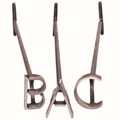 Cattle Brand - Flame Individual Characters