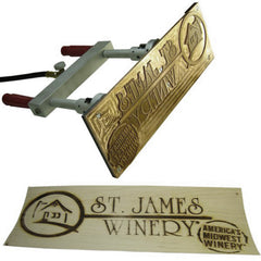 Dual Torch Propane Heated Branding Iron