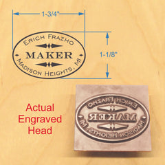 Makers Mark Logo Branding Iron