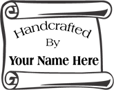 Scroll Logo Branding Iron