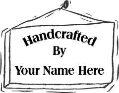 Hanging Plaque Logo Branding Iron