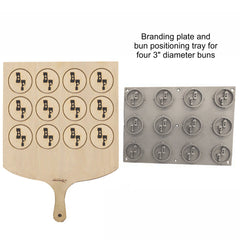 Bun Branding Machine Logo Plate & Tray