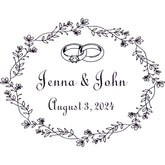 Wedding Logo Branding Iron