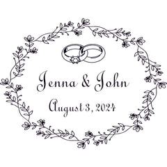 Wedding Logo Branding Iron