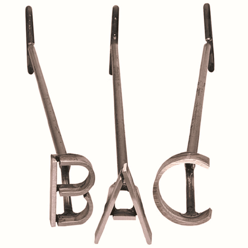Cattle Brand - Flame Individual Characters