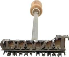BBQ Branding Iron - Flame Heated