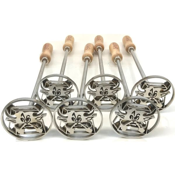 BBQ Branding Iron - Flame Heated