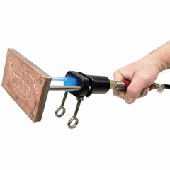 Single Torch Propane Heated Branding Iron
