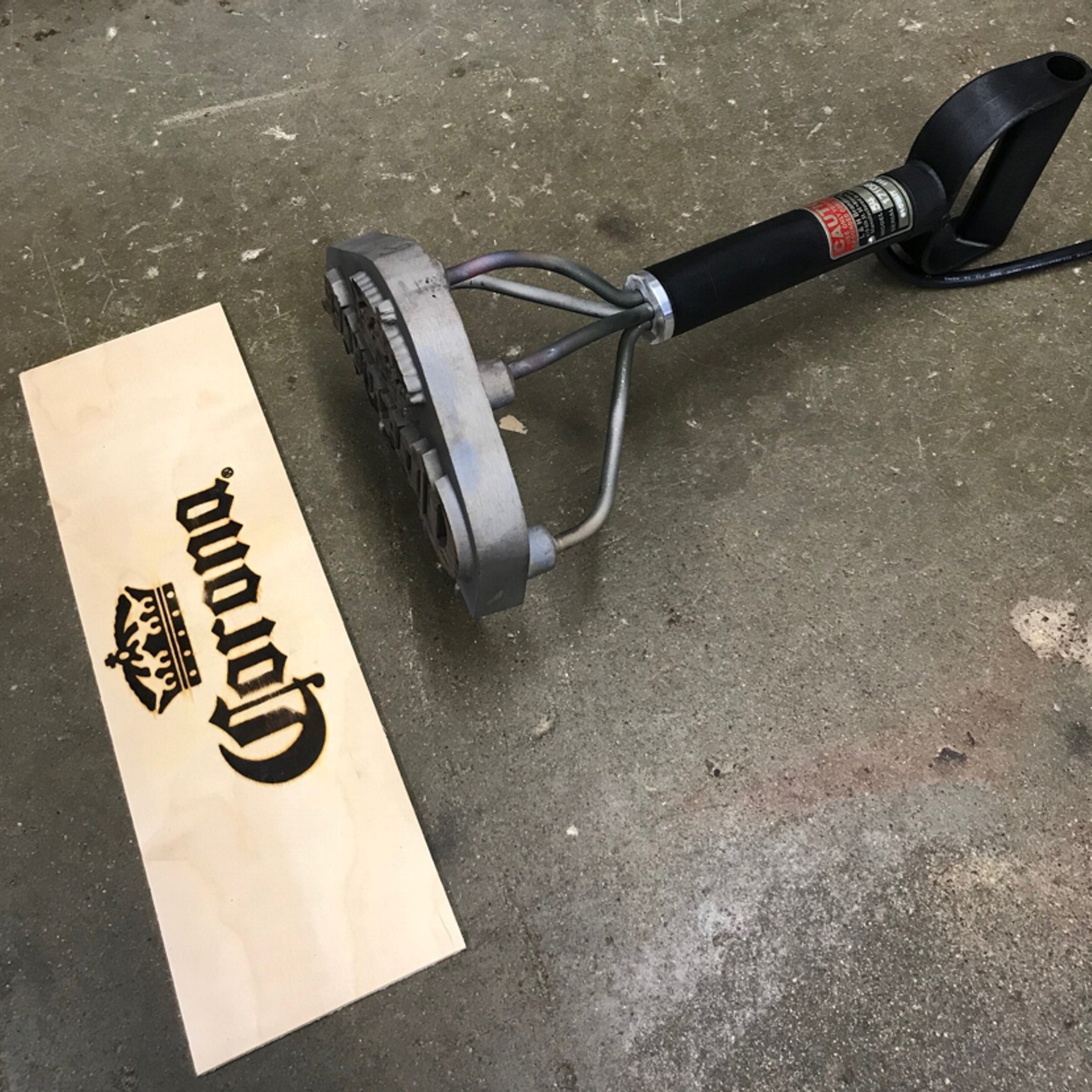 Industrial Branding Iron