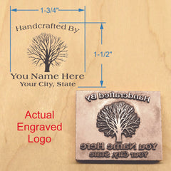 Handcrafted by Logo Branding Iron