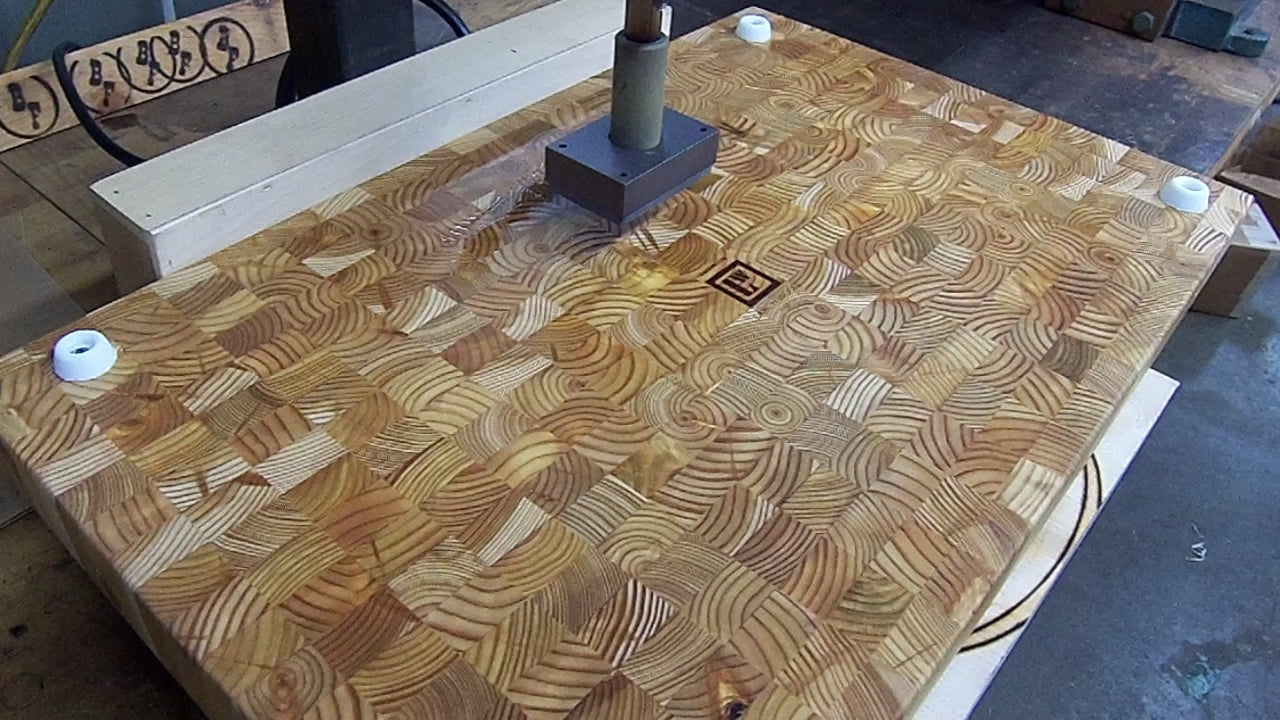 Industrial Drill Press Branding Iron