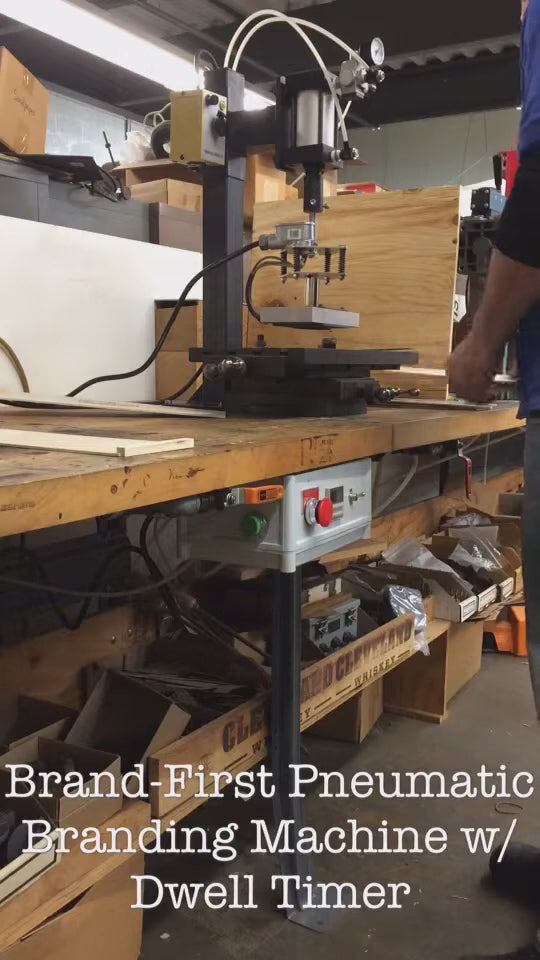Pneumatic Branding Machine with Temperature Control