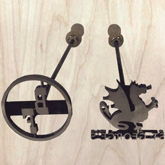 BBQ Branding Iron - Flame Heated